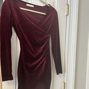 Red Velvet Dress